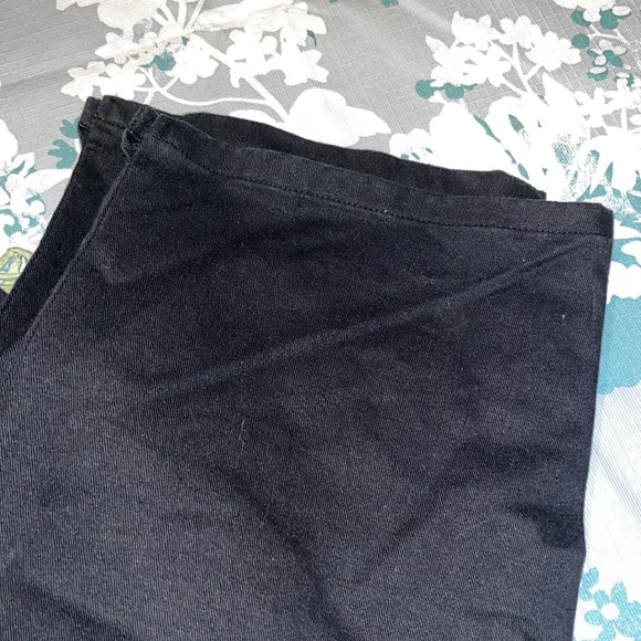 Talbots Flat Front Black Chino Style Pants Slacks sz 8 EUC - Picture 3 of 6